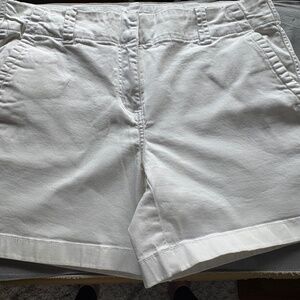 White 4” shorts